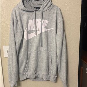Nike Light Gray Men's Hoodie